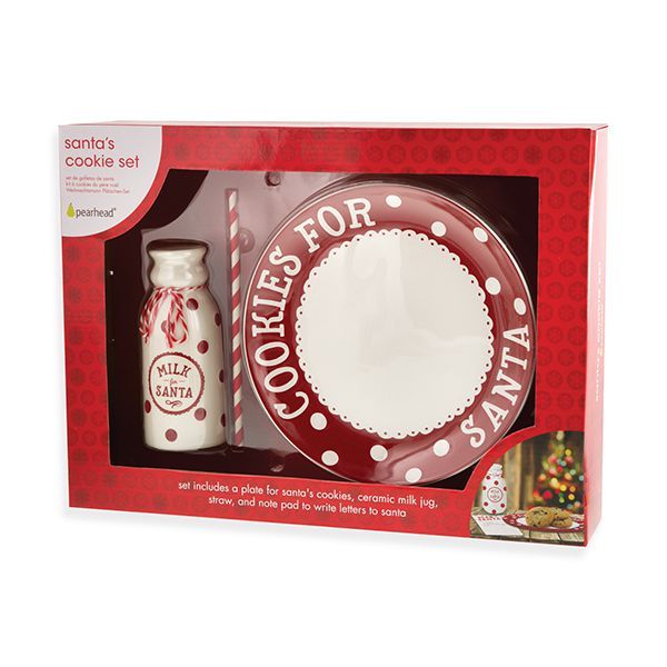 Pearhead Santa Cookie Set