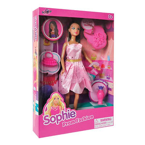 Sophie Prom Fashion Doll with Brunette Hair 12"