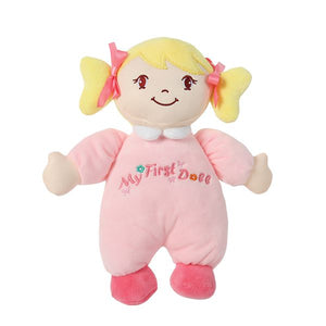 Plush My First Doll with Yellow Hair  10"
