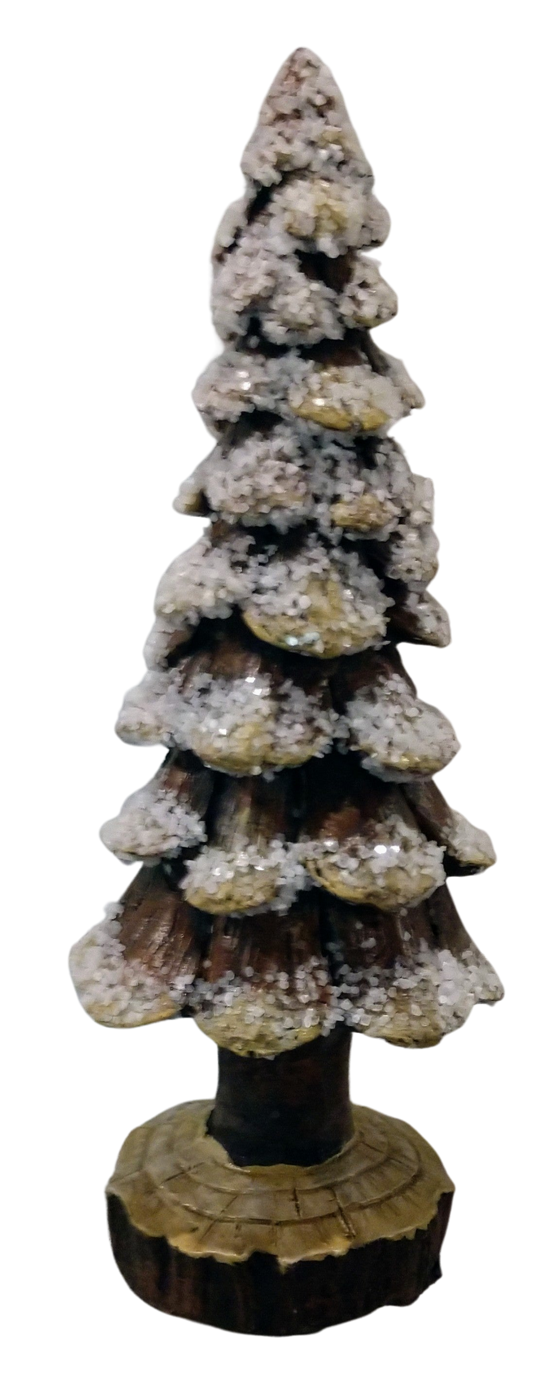 Pine cone Snow Tree -Resin 7