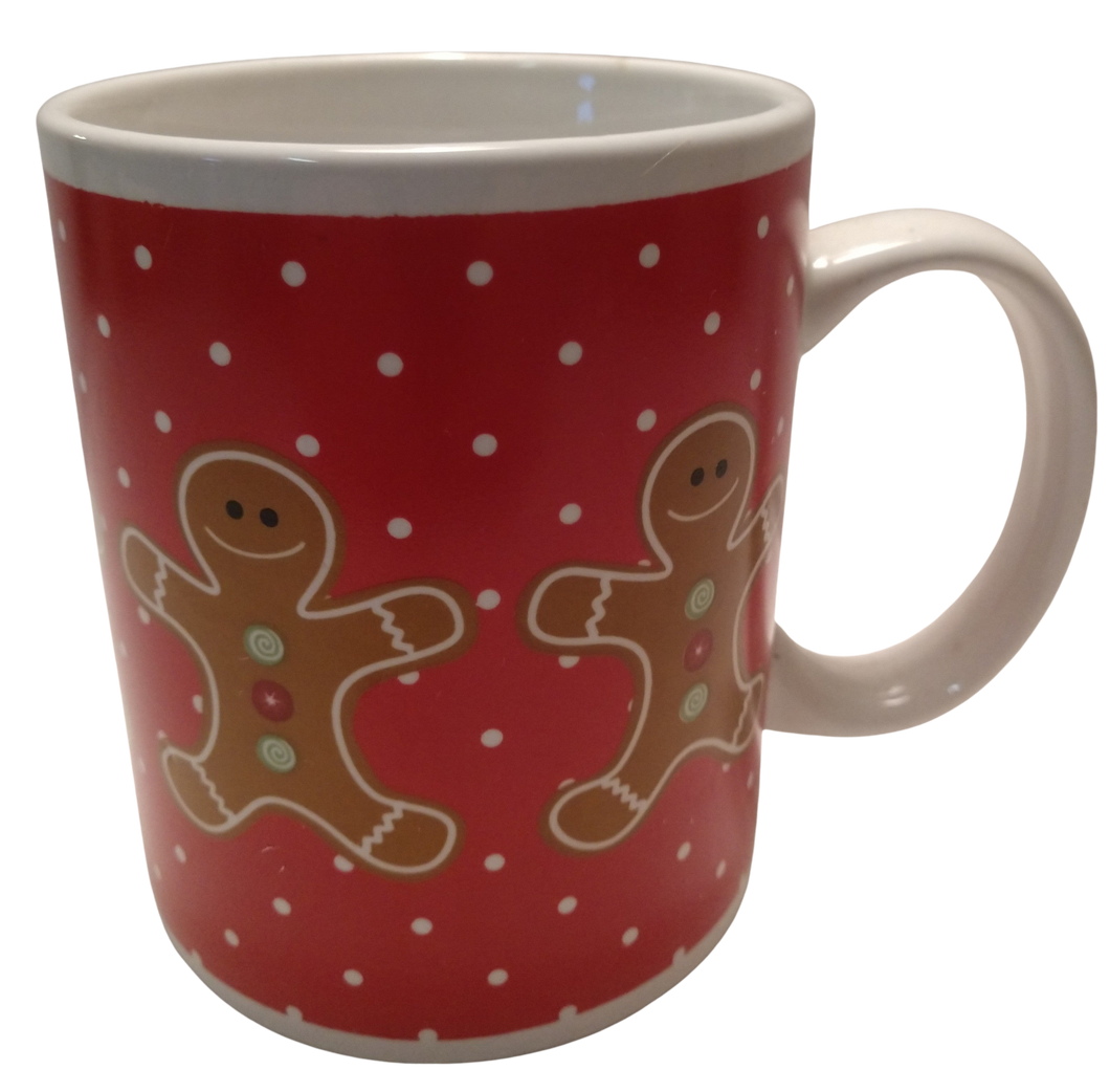 Ceramic mug with Gingerbread men 5
