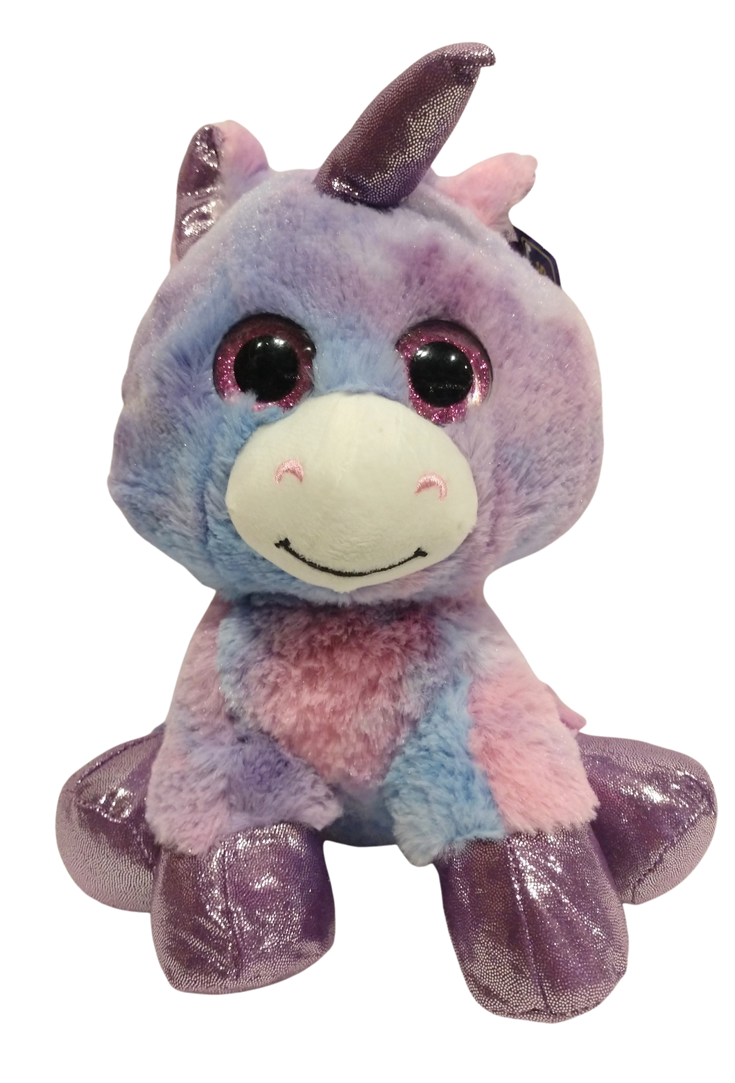Purple Unicorn Plush 12