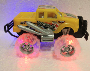 Yellow 6" Light-Up Big Wheel Truck