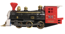 Load image into Gallery viewer, Red &amp; Black 7&quot; Diecast Pull Back Locomotive
