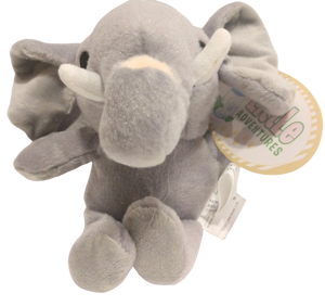 6” baby elephant plush