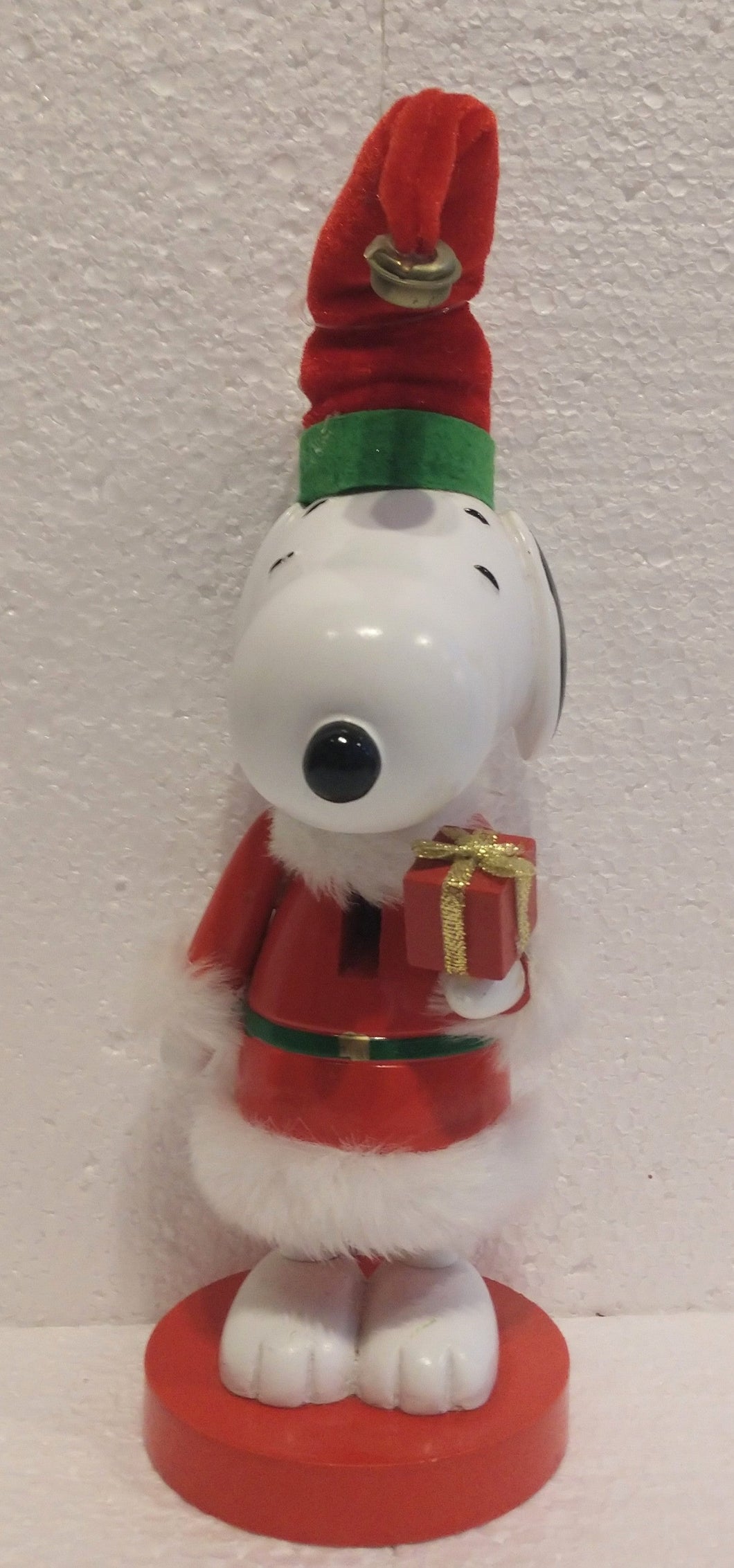Snoopy Nutcracker in Santa Suit with Christmas Gift 11