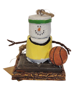 Smore Basketball Player Ornament