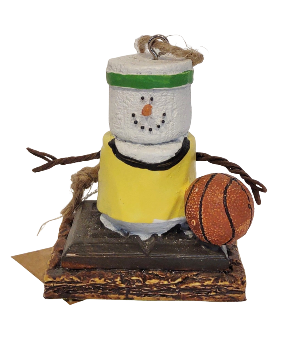 Smore Basketball Player Ornament