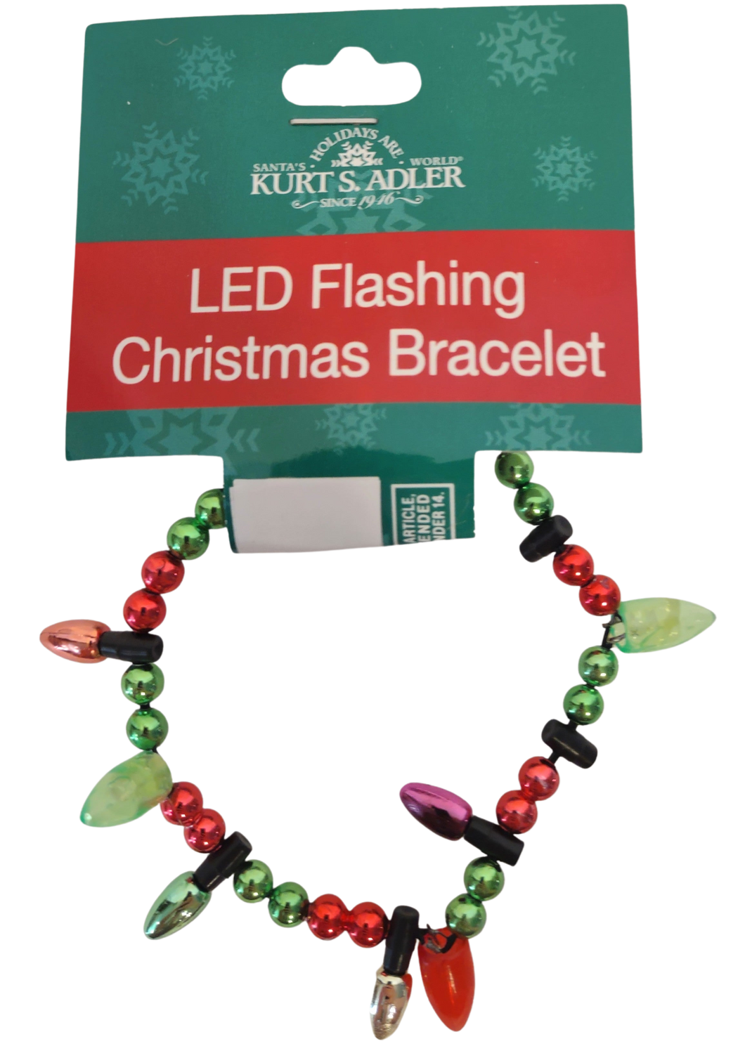 Kids LED Flashing Christmas Bracelet