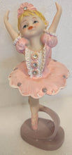 Load image into Gallery viewer, Painted Resin Pink Girl Ballerina Figurine 6&quot; Assorted Poses
