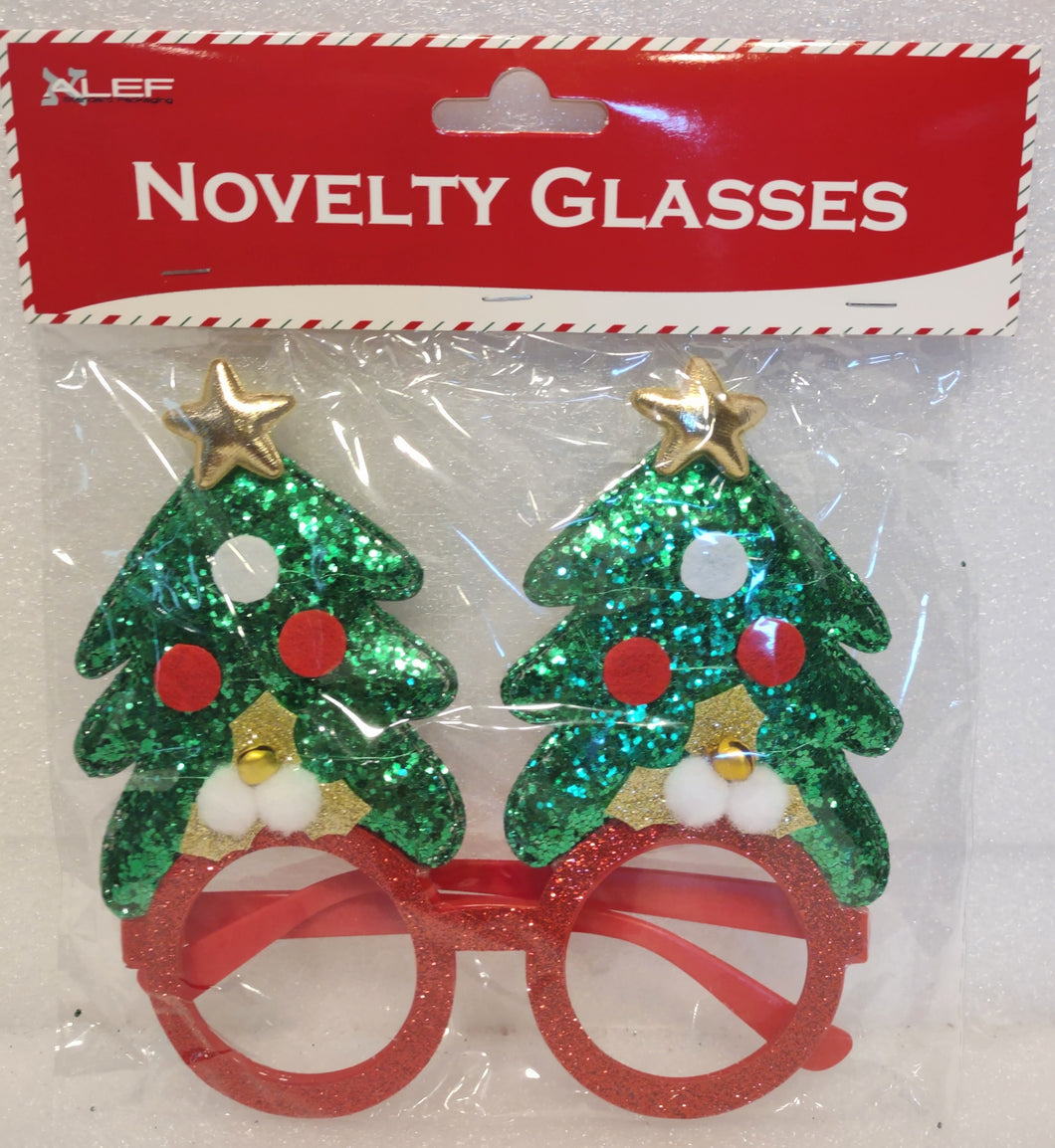 Novelty Christmas Tree Glasses Assortment