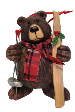 Load image into Gallery viewer, Lodge Brown Bear Ornament
