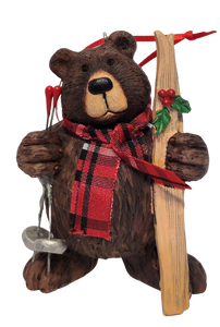 Lodge Brown Bear Ornament
