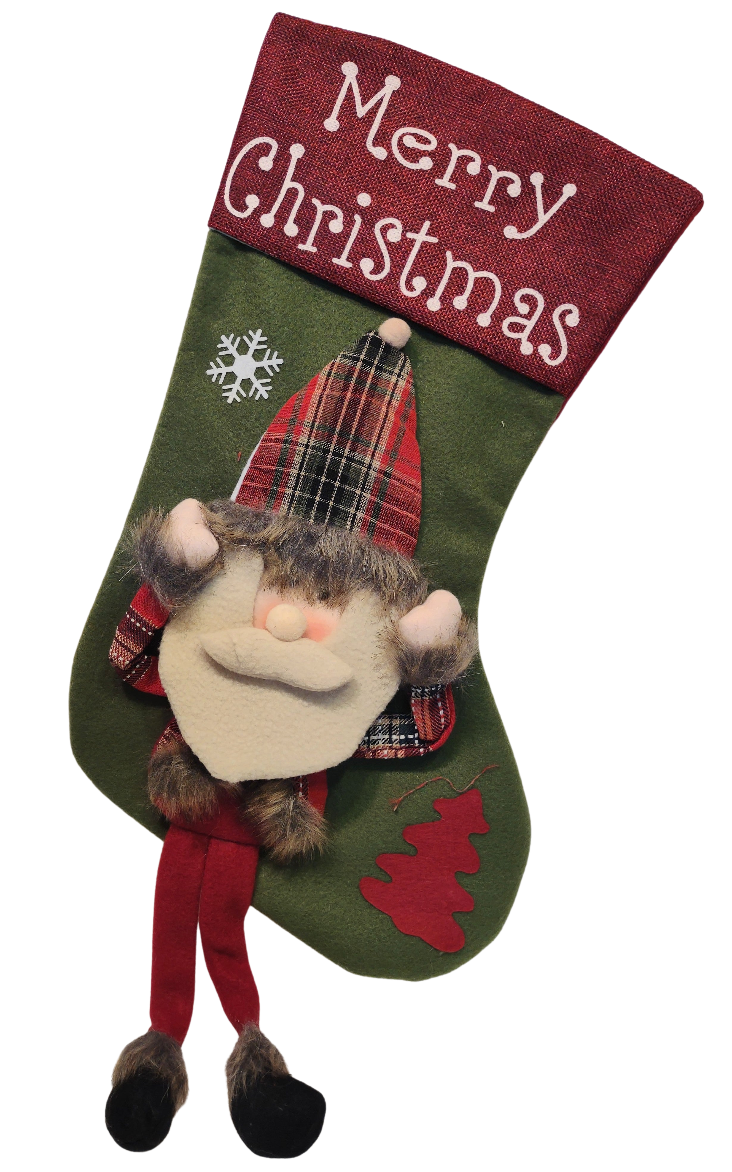 Olive..the other reindeer & Snowman Christmas Stocking kits