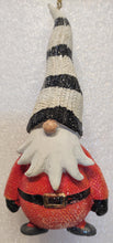 Load image into Gallery viewer, Gnome Ornaments with Long Pointy Hats with Glitter
