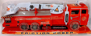 Friction Power Fire Truck with Sound 14"x5"