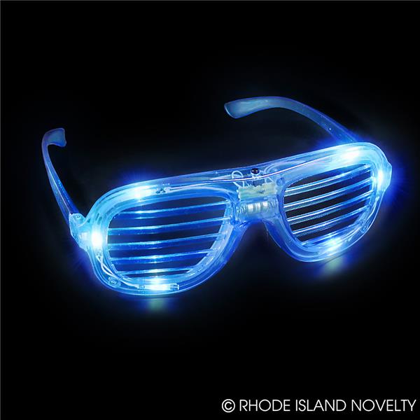 Blue Light Up  Shutter Glasses 6