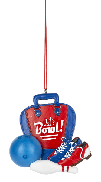 Bowling Ornament - Let's Bowl