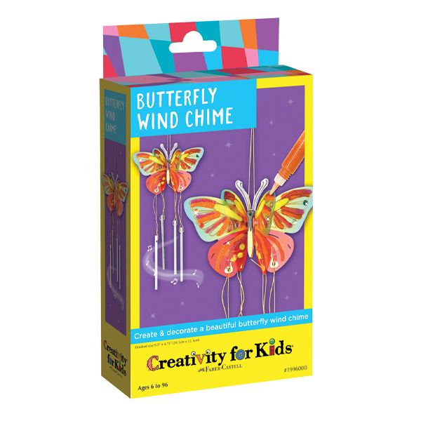Creativity for Kids Butterfly Wind Chime Kit