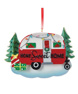 "Home Sweet Home" Camper Ornament