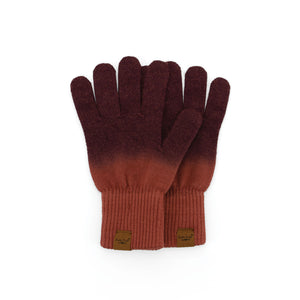 Ladies Cedar Double Dip Knit Gloves