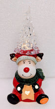 Load image into Gallery viewer, Ceramic Light up Christmas Figurine Assortment
