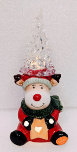 Ceramic Light up Christmas Figurine Assortment