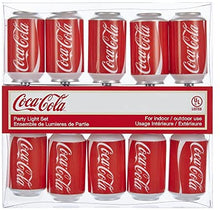 Load image into Gallery viewer, Coca cola party light set 10 lights
