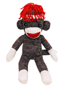 Brown Sock Monkey 8"