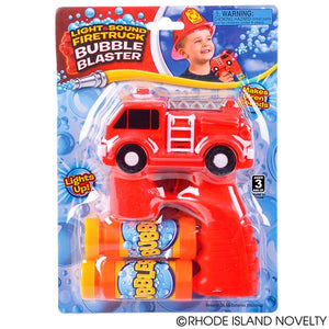 Light And Sound Fire Truck Bubble Blaster 5"