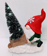 Load image into Gallery viewer, Light Up Gnome with Bottle Brush Tree Assortment
