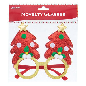 Novelty Christmas Tree Glasses Assortment