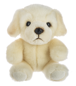 Plush Yellow Lab Puppy 7"