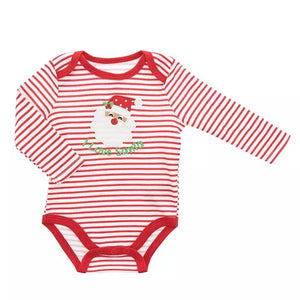 Infant Long Sleeve Onesie- I Love Santa Assortment