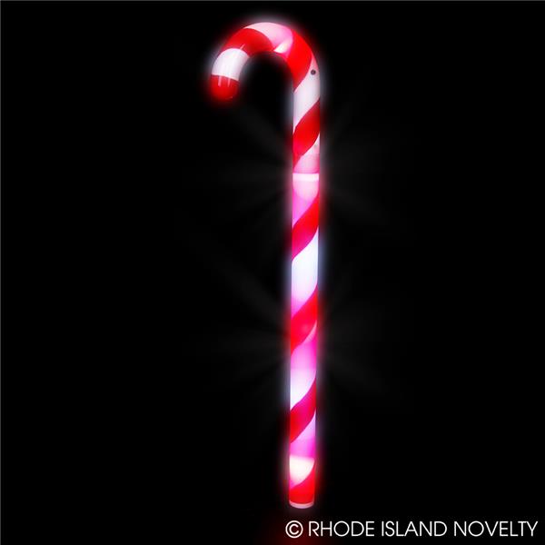16” light-up candy cane wand