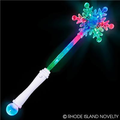 Snowflake Light-Up Scepter Wand 15.5