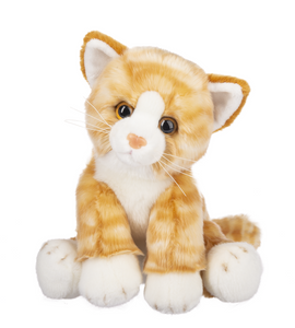 Plush Orange Tabby Cat- The Heritage  Collection 12"