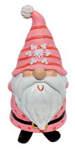 Load image into Gallery viewer, Festive Dark Pink, Pink or Green Gnome Figurines
