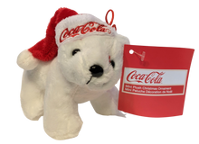 Load image into Gallery viewer, Coca-Cola® Plush Bear Ornaments
