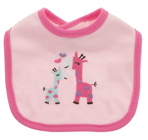Girl 4 Piece Baby Gift Set with Giraffe & Hearts