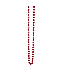 Red Beaded Garland 15 ft