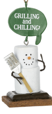 Smore Campfire Ornament - Grilling & Chilling