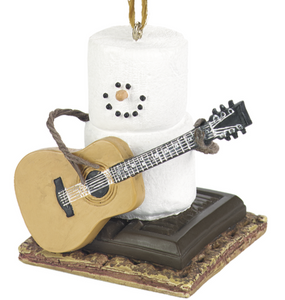 Smore Ornament with Guitar