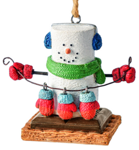 Smore with Mittens Ornament