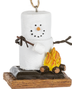 Smore Roasting Marshmallows Ornament