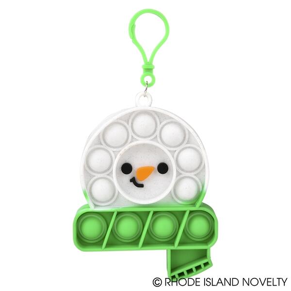 Snowman with Green Scarf 4.25