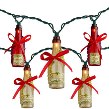 Load image into Gallery viewer, Wine bottle party light set with 10 lights
