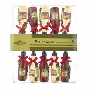 Wine bottle party light set with 10 lights